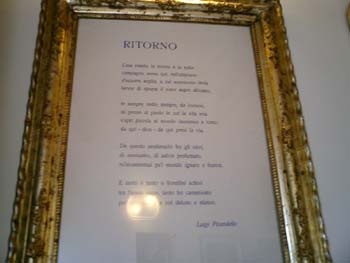 Il ritorno_ Poesia di Pirandello